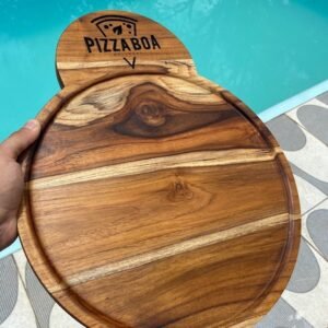 Tábua de Pizza Redonda